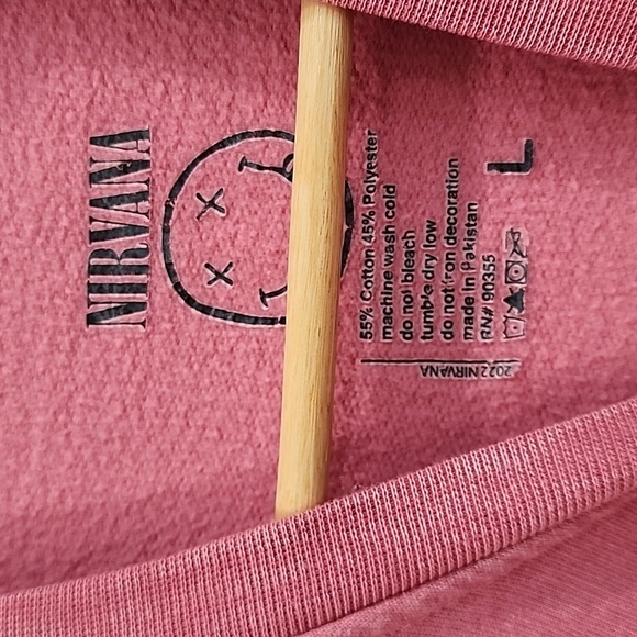 Nirvana Crewneck Graphic Sweatshirt - Picture 6 of 9